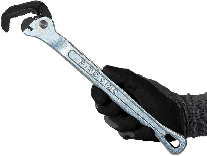 Slim Pipe Wrench L (SW12-1S), 1" Capacity by Pipe Vise
