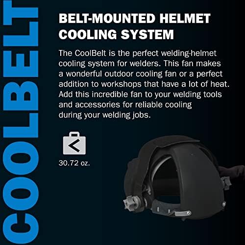 CoolBelt Welding Helmet Cooling System