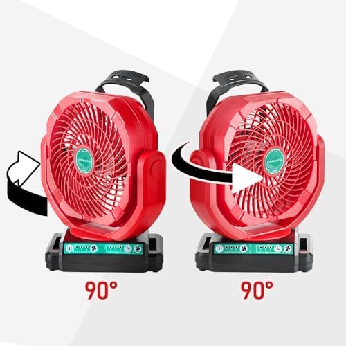 Cordless Oscillating Fan Compatible with Craftsman V20 (Tool Only)