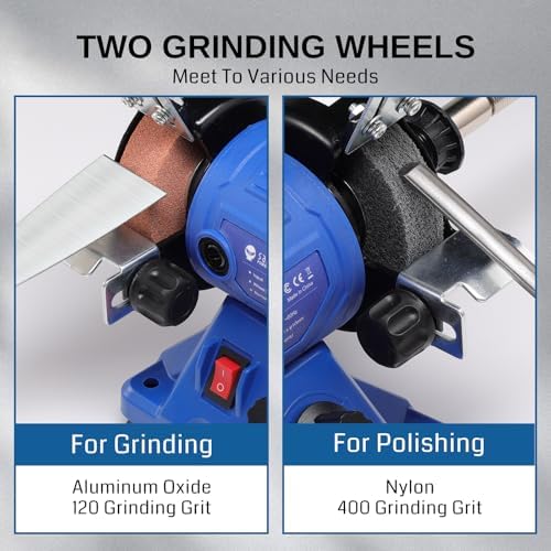 SainSmart Mini Bench Grinder and Polisher, 3-inch Table Grinder