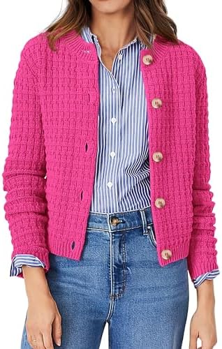 PRETTYGARDEN Women's Fall Lightweight Cardigan Sweaters