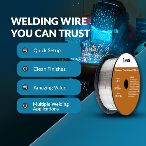 PGN E71T-11 .030" (4 Pack) Gasless Flux Core Welding Wire 2 lb