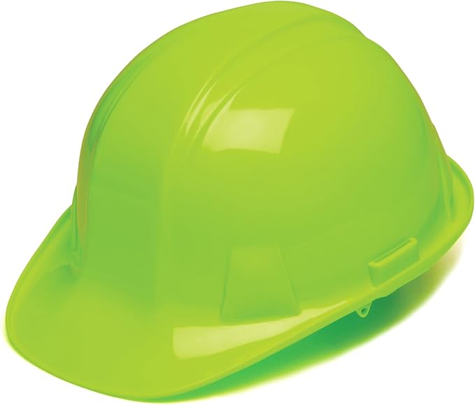 Pyramex Safety SL Series Full Brim Hard Hat 4-Point Ratchet Suspension