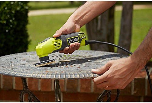 Ryobi ZRDS1200 0.4 Amp Corded 2-7/8 in. Detail Sander (Renewed)