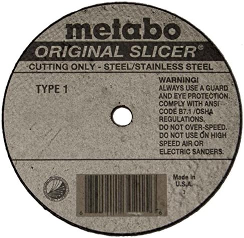 Metabo 655321000 3" x 1/16 x 3/8 Original Slicer A60TZ, 100 pack