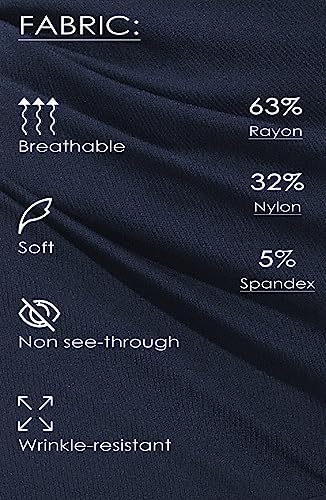 ZTN Womens Stretchy Dress Pants High Waist Work Casual