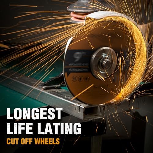 10 Pack Cut Off Wheels 9 Inch Cutting Wheel 9” x 0.075” x 7/8”Metal and Stainless Steel Cutting Disc Fit for Angle Grinder Aggressive Cutting disc for General Purpose Metal Cutting