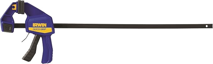 Irwin 1964720 Quick Grip Bar Clamp, Resin, Blue, 24"