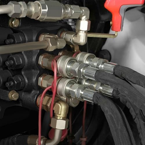 3 Point Snow Blower Hydraulic Chute Rotator & Deflector Kit — Requires Two Rear Hydraulic Remotes (for MechMaxx TSB48,TSB48T, TSB60, TSB60T, TSB72, TSB72T, TSB84, TSB84T)