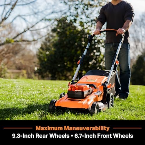 LawnMaster 48V MAX 19'' Brushless Cordless Electric Lawn Mower, CLMF4819A