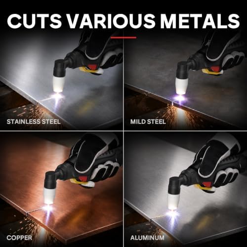 YESWELDER CUT-50DS 50A Plasma Cutter, 110/220V, 1/2 in Clean Cut, IGBT