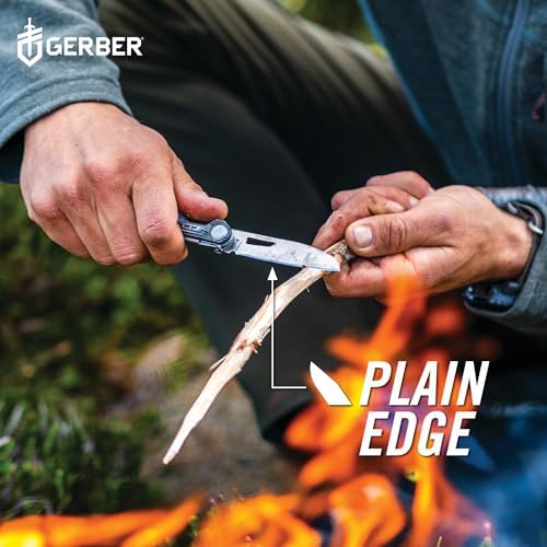 Gerber Gear Armbar Slim Drive Pocket Knife EDC Multitool with Screwdriver, Bottle Opener, Burnt Bronze