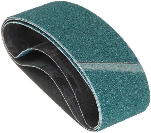 3 Pcs Sanding Belts 4 x 24 Inch 36 Grit Zirconia