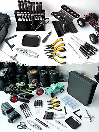 RC Tool Kit, Screwdriver Set (Flat, Phillips, Hex) RC Repair Tools - 27pcs