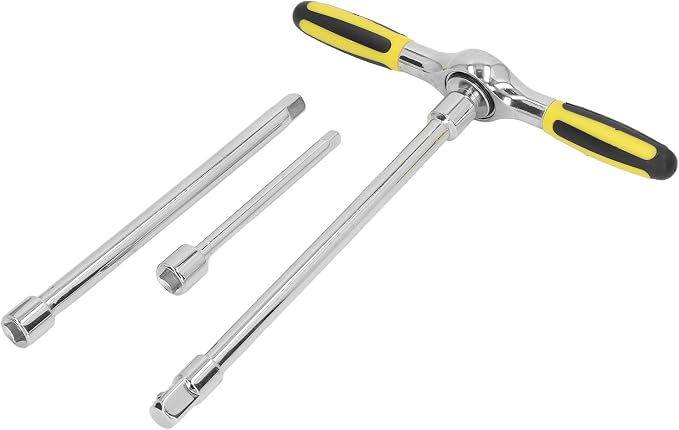 Ratchet Wrench Professional T Handle Quick Release Ratchet for Mechanical Equipment Auto Repair