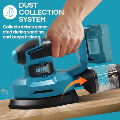 Cordless Detail Sander for Makita 18V Battery, 13000 OPM Palm Sander
