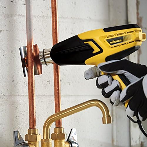 Wagner Spraytech 0503070 FURNO 700 Digital Heat Gun, 2 Nozzles & Temperature Setting Ranging 125áµ’F to 1300áµ’F, Electric Heat Gun for Paint Removal, Bending PVC, Crafts and More (Pack of 2)