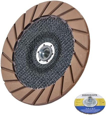 7" Ceramic Bond Diamond Cup Wheel for Concrete, 5/8-11, 100 Grit