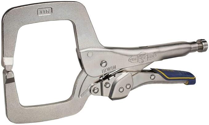 IRWIN VISE-GRIP Welding Pliers, Fast Release, C-Clamp Locking, 11-Inch (IRHT82584)