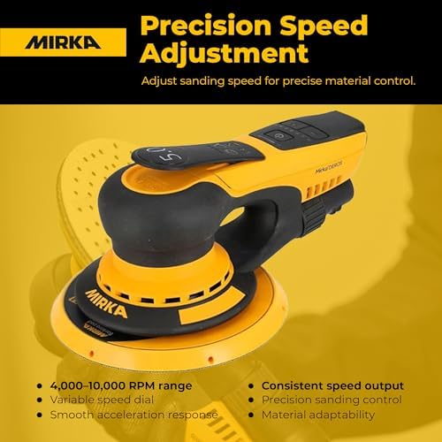 Mirka DEROS II 650X 6 Inch Random Orbital Sander Hook & Loop - Tool Only