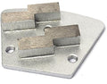 Trapezoid Floor Grinding Disc Metal Bond Diamond Disc Grit 200 for concrete grinding