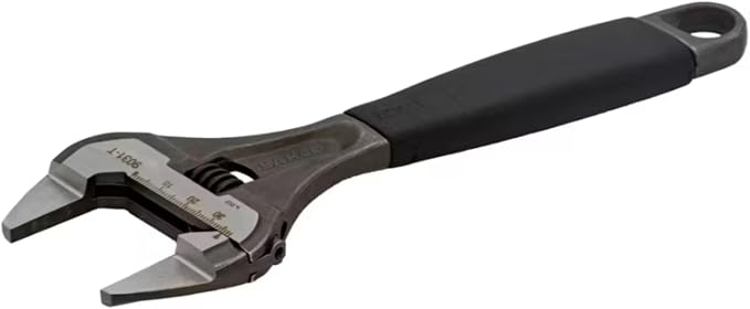 BAHCO 9031-T Adjustable Wrench Thin Type Large Mouth Monkey Wrench