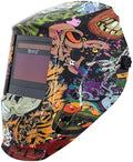 Antra Digital Solar Power Auto Darkening Welding Helmet - DP3-6404 True Color 3/5-13 w/Tack Mode, Shade Lock, Two Step Delay, Low TIG Rating 2A - Precision Protection for Welding Excellence