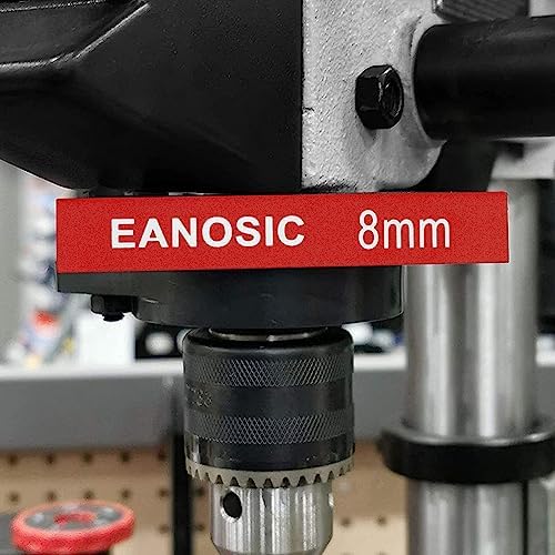 EANOSIC Metric Setup Blocks Height Gauge Set, 15pcs Precision Aluminum Setup Bars Guage Block Set for Router and Table Saw Accessories Woodworking Set Up, Bars Include Laser Engraved Size Markings