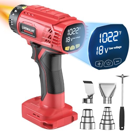 Heat Gun Compatible with Milwaukee 18V Battery (Tool Only)