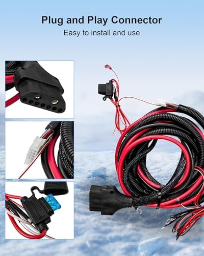 Truck Side Plow Control Harness 16160300 Fit for XP VXF HD EX MD