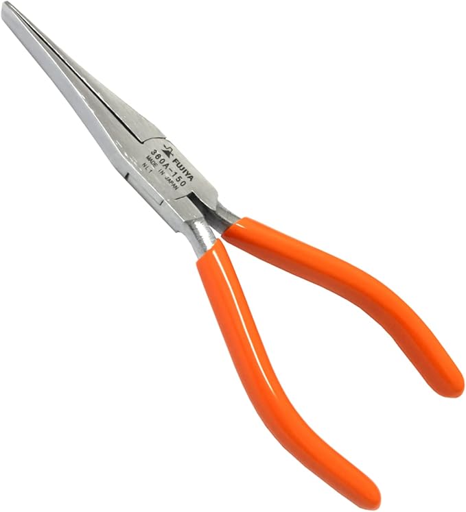 Fujiya 360A-150 150mm (5.9) Long Flat Nose Pliers
