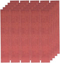 3M Hookit Red Abrasive Sheet, 01179, 180+ Grade, 2-3/4 in x 16 1/2 in