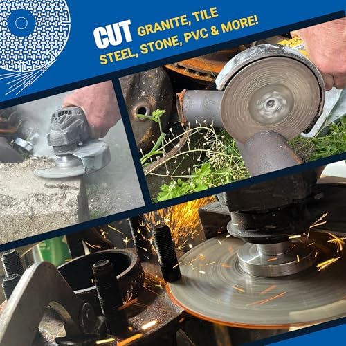 Bad Dog Tools 6" Flange HDII Multipurpose Flush Cut/Grind Diamond Wheel