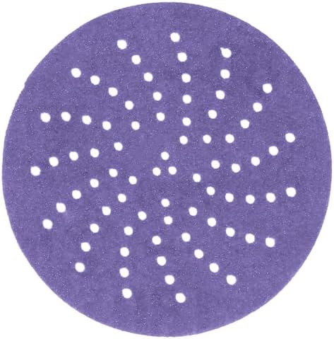 3M Cubitron II Hookit Clean Sanding Abrasive Disc, 31366, 6 in, 80+