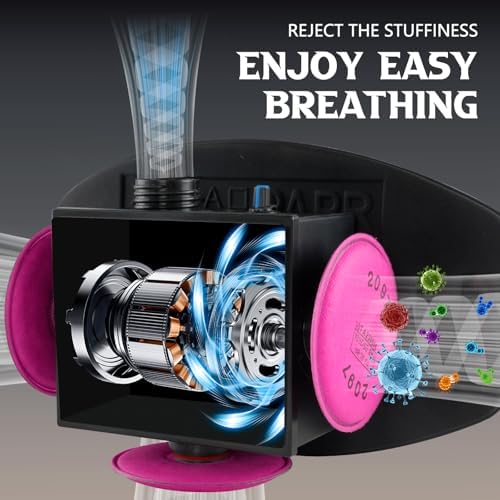 Welding Helmet Auto Darkening with Air Fed System, Powered Air Purifying Respirator (PAPR) True Color Welding Mask, Upgraded Arc Sensor 4/9-13 for TIG MIG ARC Welding Mask