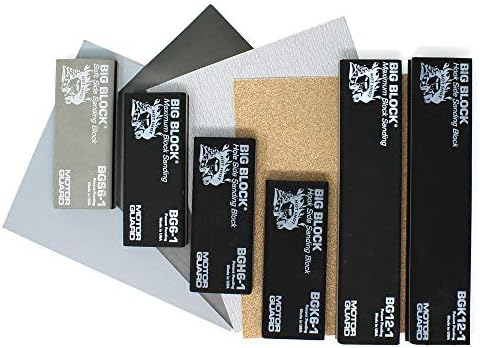 Motor Guard AP-4 Big-Block Sanding Block Assortment of 6 Blocks