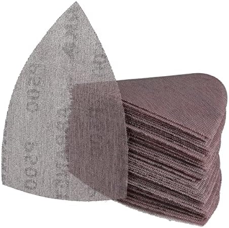 Mirka Abranet Delta Triangle Sanding Discs 4x6x6 inch Grit 240