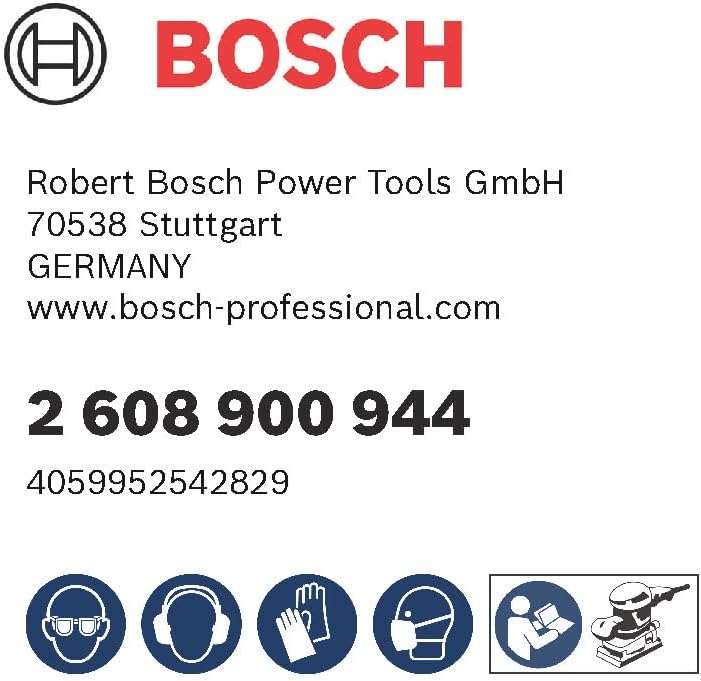 Bosch Professional 50x Expert C470 Sandpaper (for Hardwood, Paint on Wood, 115x230 mm, Grit 80, Accessories Orbital Sander)