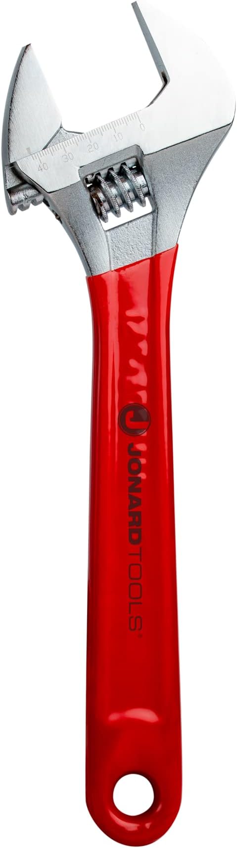 Jonard Tools AW-15 Adjustable Wrench 15" with Extra Wide Jaws