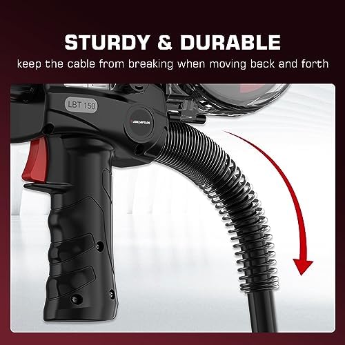 ARCCAPTAIN Spool Gun 4-Pin for Aluminum Welding 150A Euro Connection 10FT
