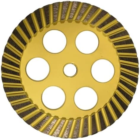 6" Grinding Wheels for Concrete, Granite, and Marble, #60/80 Grit