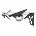 Starrett Combination Set with Square, Center and Reversible Protractor Head and Blade - 300mm Blade Length, Forged and Hardened Steel, 35 Graduation Type - C434M-300