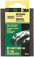 24-Pack of 3-3/4” x 2-5/8” x 1” 3M 909 All Purpose Sanding Sponge, Medium/Coarse