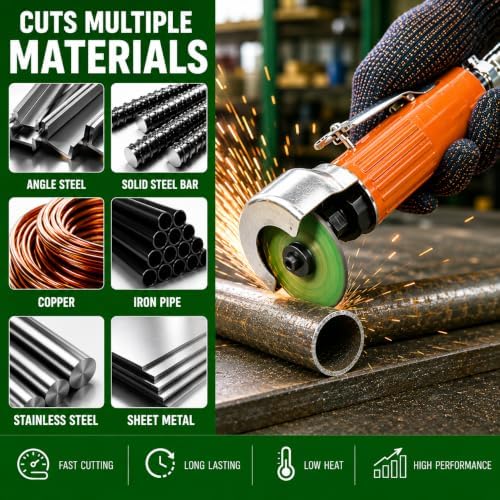 50 Pack - Cut Off Wheels 3 Inch x 1/32 Inch x 3/8 Inch for Cutting All Steel and Ferrous Metals.