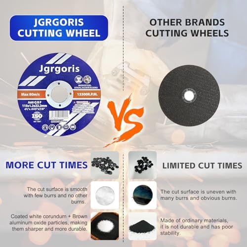 4-1/2 Cut Off Wheel, 50 Pack x.045 x7/8" Cutting Wheel Disc