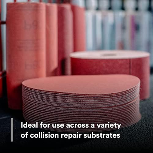 3M Hookit Red Abrasive Disc, 01219, 6 in, P320