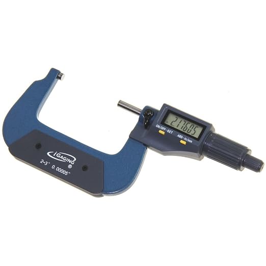 iGaging Digital Micrometer w Data Output 0-6"/0.00005"/0.001mm