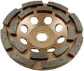 4.5" Diamond Grinding Wheel for Concrete 16 Dbl Row Segments 7/8"-5/8"