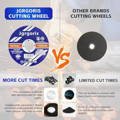 Cut-Off Wheels 4 1/2 x 7/8 for Metal & Stainless Steel 200 Pack