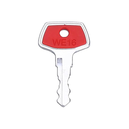 Ignition Keys 14603 14607 14707 14657 for JCB Bomag Terex Mini Excavators New Holland and Ford Vibromax Maxi Skytrak, Dynapac LG200/LG500 Compactor, Volvo Upright Equipment Key, Pack of 10